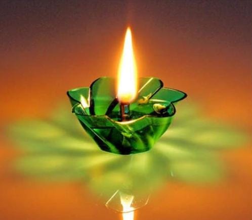 green diya